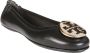 TORY BURCH Ballerinas Minnie Travel Ballet With Metal Logo in zwart - Thumbnail 3