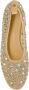 TORY BURCH Ballerina's met glinsterende kristallen Beige Dames - Thumbnail 11