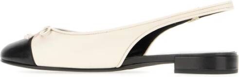 Tory Burch Ballerina`s met strikdetail en ronde neus