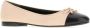 TORY BURCH Roze Leren Ballerina's Instap Ronde Neus Pink Dames - Thumbnail 6