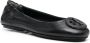 TORY BURCH Minnie Travel Ballet Pave Platte schoenen Zwart Dames - Thumbnail 3