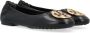 TORY BURCH Claire Ballet Ballerinas in Perfect Black Gold Black Dames - Thumbnail 15