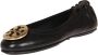 TORY BURCH Ballerinas Minnie Travel Ballet With Metal Logo in zwart - Thumbnail 15