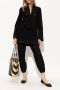 TORY BURCH Minnie Travel Ballet Pave Platte schoenen Zwart Dames - Thumbnail 5