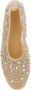 TORY BURCH Ballerina's met glinsterende kristallen Beige Dames - Thumbnail 3