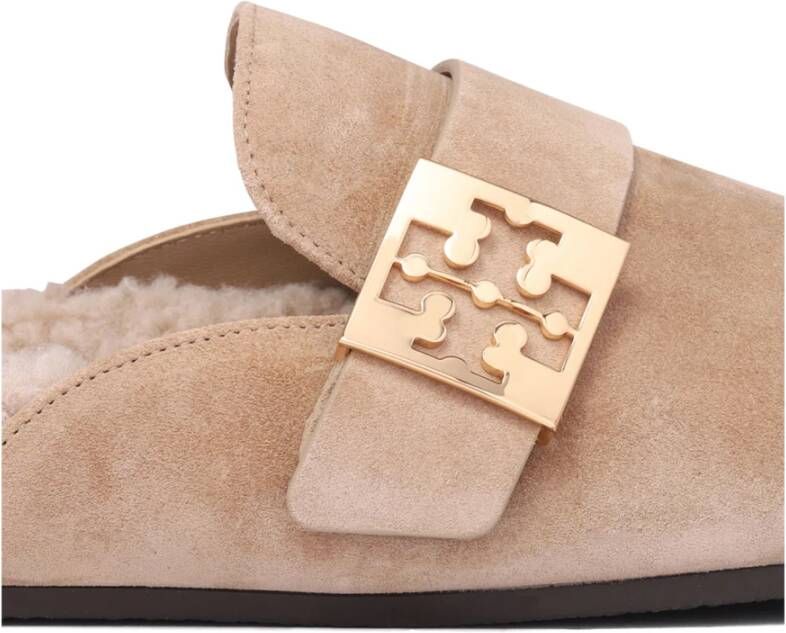 Tory Burch Beige Mellow Muiltjes