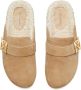 TORY BURCH Bruine Leren Pantoffels Elegante Stijl Brown Dames - Thumbnail 16