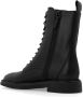 TORY BURCH Zwarte Double T Leren Gevechtslaarzen Black Dames - Thumbnail 19