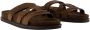Tory Burch Bruin leren sportsandalen - Thumbnail 2