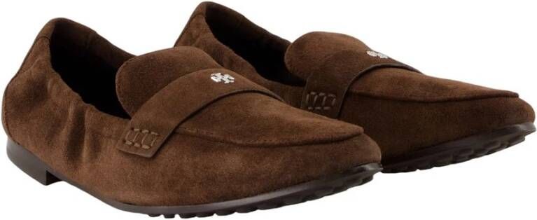Tory Burch Bruine Ballet Loafers Leren Instapper
