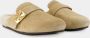 TORY BURCH Bruine Leren Pantoffels Elegante Stijl Brown Dames - Thumbnail 2