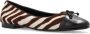 TORY BURCH Cap-Toe ballet flats Brown Dames - Thumbnail 4
