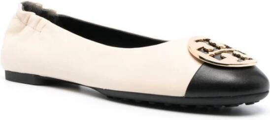 TORY BURCH Cap-Toe Ballet Flats Multicolor Dames