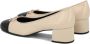 TORY BURCH Roze Zwarte Korrelige Leren Hak Pink Dames - Thumbnail 10