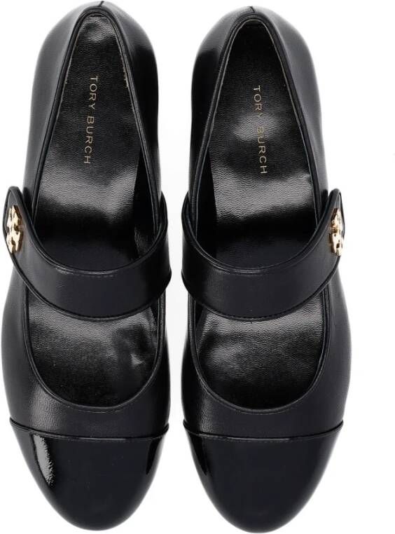 TORY BURCH Cap-Toe Mary Jane Ballet Schoenen Black Dames