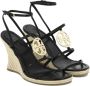 TORY BURCH Espadrille Wedge Platte Schoenen Black Dames - Thumbnail 5