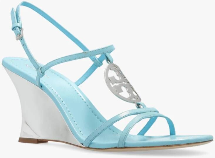 TORY BURCH Capri Miller sleehak sandalen Blauw Dames