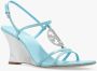 TORY BURCH Capri Miller sleehak sandalen Blauw Dames - Thumbnail 4
