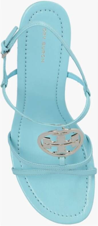 TORY BURCH Capri Miller sleehak sandalen Blauw Dames