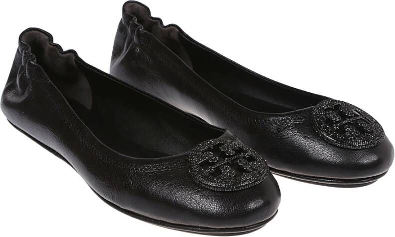 Tory Burch Chique Zwarte Ballerina`s