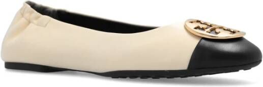 TORY BURCH Claire ballerina's Beige Dames