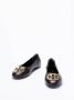 TORY BURCH Zwart Goud Ballerina's Elegant Platte Schoenen Black Dames - Thumbnail 7