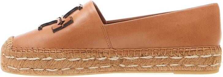 TORY BURCH Cuoio Loafer Damesschoenen Brown Dames