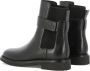 TORY BURCH Zwarte Double T Leren Laarzen Black Dames - Thumbnail 4