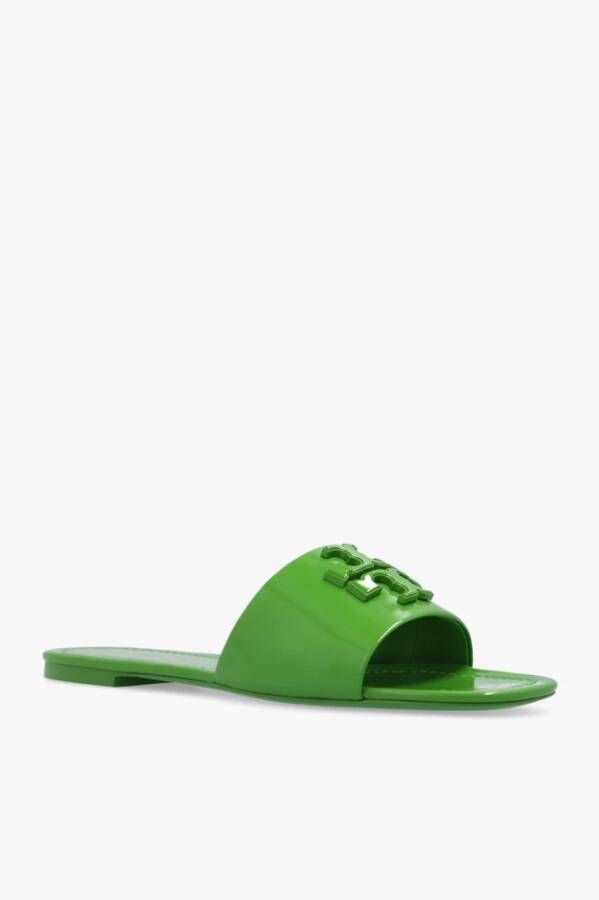 TORY BURCH Eleanor slides Groen Dames