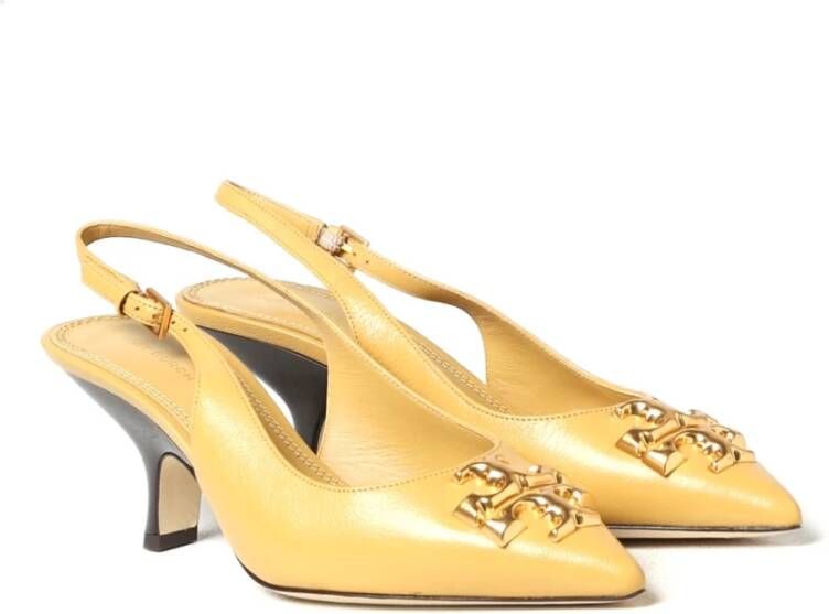 TORY BURCH Elegante Decollete Schoenen voor Vrouwen Yellow Dames