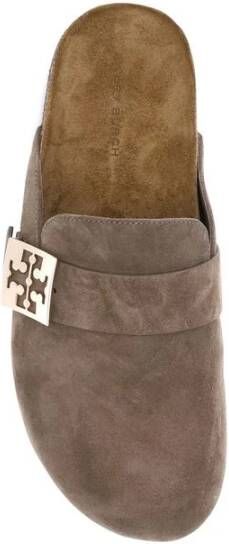 Tory Burch Elegante Suede Muiltjes