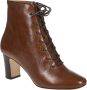 TORY BURCH Stijlvolle Marrone Bruine Enkellaarzen Bruin Dames - Thumbnail 2