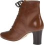 TORY BURCH Stijlvolle Marrone Bruine Enkellaarzen Bruin Dames - Thumbnail 3