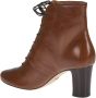 TORY BURCH Stijlvolle Marrone Bruine Enkellaarzen Brown Dames - Thumbnail 3