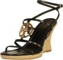 TORY BURCH Espadrille Wedge Platte Schoenen Black Dames - Thumbnail 2
