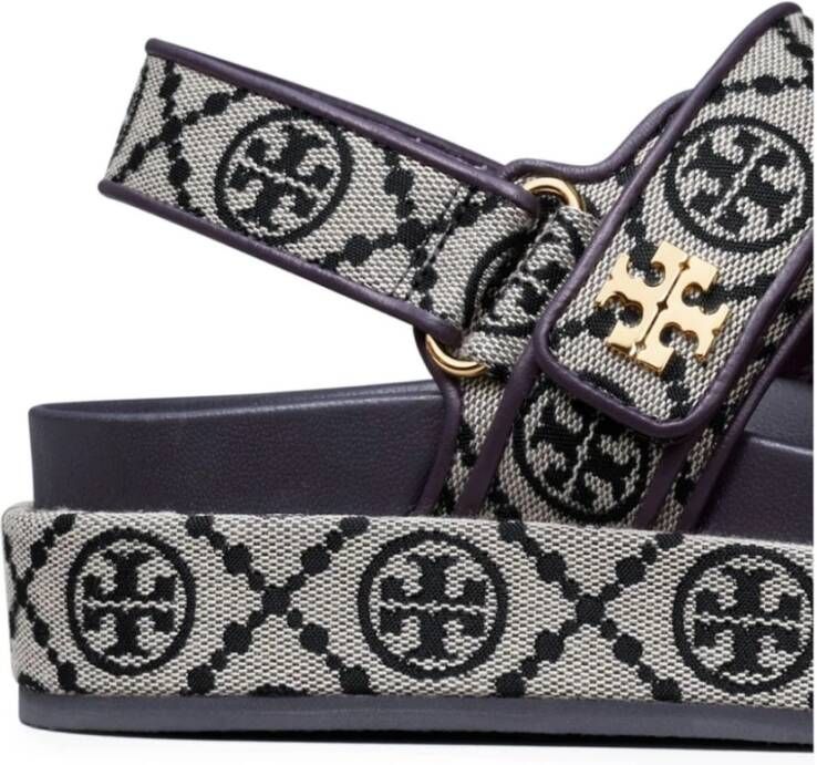 TORY BURCH Flat Sandals Blue Dames