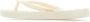 TORY BURCH Matelassé Chevron Rubberen Teenslippers White Dames - Thumbnail 2
