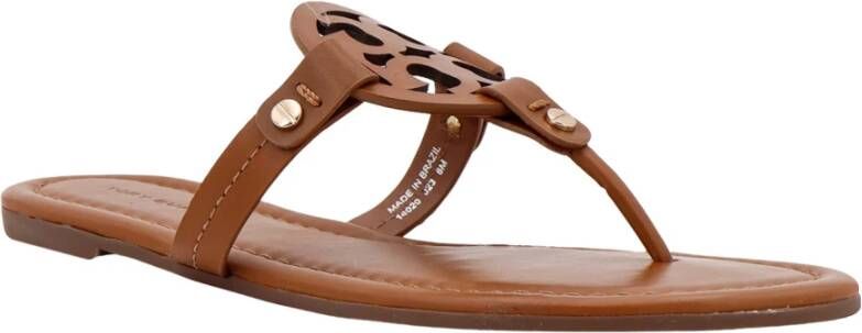 TORY BURCH Flip Flops Brown Dames