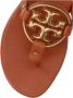 TORY BURCH Elegante Bruine Leren Sandalen Bruin Dames - Thumbnail 6