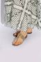 TORY BURCH Georgia flip-flops in leer Beige Dames - Thumbnail 4