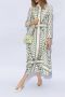 TORY BURCH Leren ballerina's in 'Georgia' White Dames - Thumbnail 3