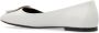 TORY BURCH Leren ballerina's in 'Georgia' White Dames - Thumbnail 5
