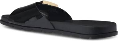 Tory Burch Gesp Slide Sandalen