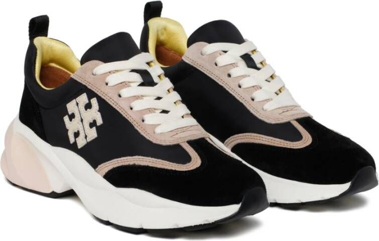 TORY BURCH Goed Geluk Laag Top Sneakers Black Dames