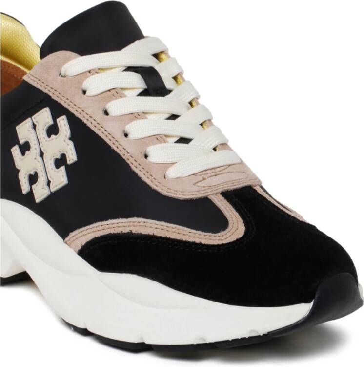 Tory Burch Goed Geluk Lage Top Sneakers