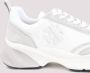 TORY BURCH Witte Sneakers met Kleurblok Ontwerp White Dames - Thumbnail 22