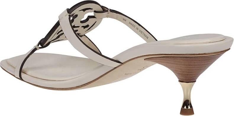 TORY BURCH Stijlvolle Hakken Mules Beige Dames