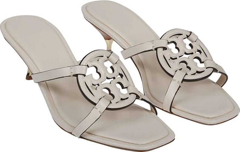 TORY BURCH Stijlvolle Hakken Mules Beige Dames