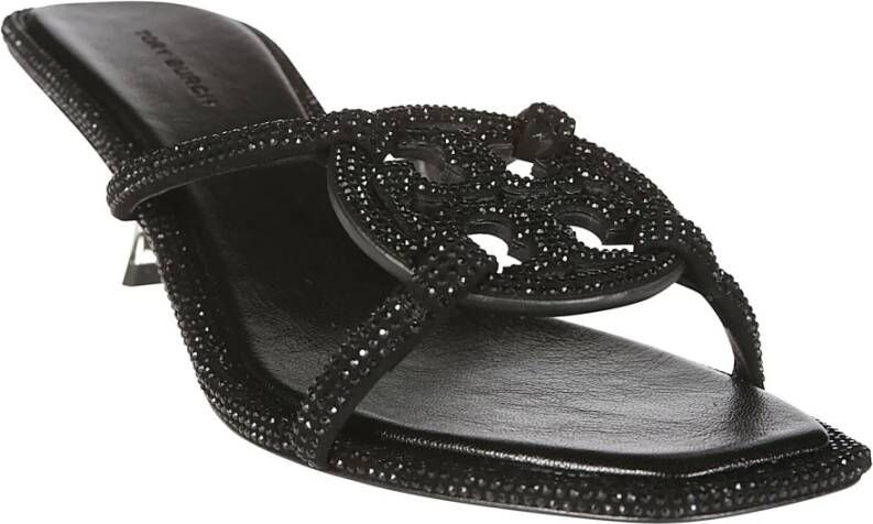 TORY BURCH Heeled Mules Black Dames