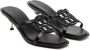 TORY BURCH 006 Perfect Black Geo Bombe Miller Sandalen Zwart Dames - Thumbnail 5